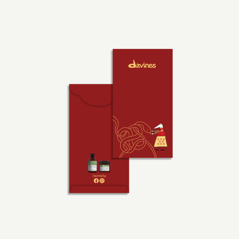 Davines Year of Snake Red Packets