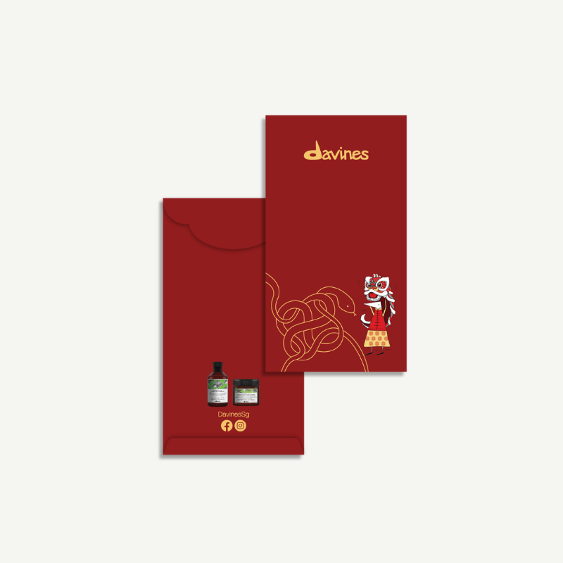 Davines Year of Snake Red Packets