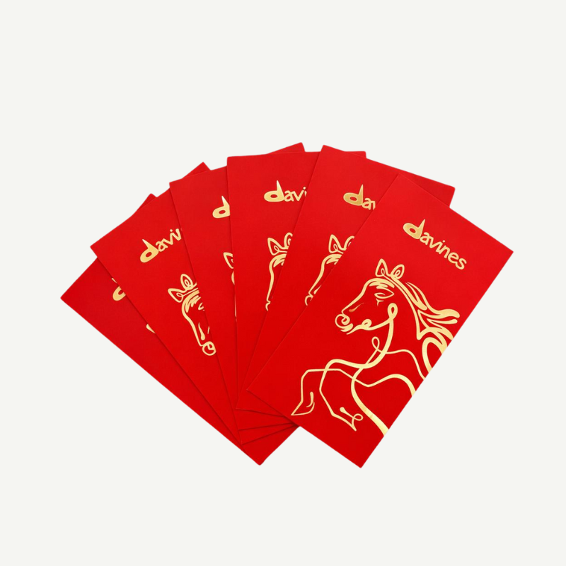 Davines Year of Horse Red Packets